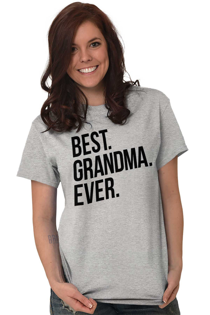 Best Grandma Ever T Shirt-Direct To Garment Print-Brisco Baby