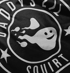 Daddy's Lil Squirt Infant Baby Bib-Direct To Garment Print-Brisco Baby