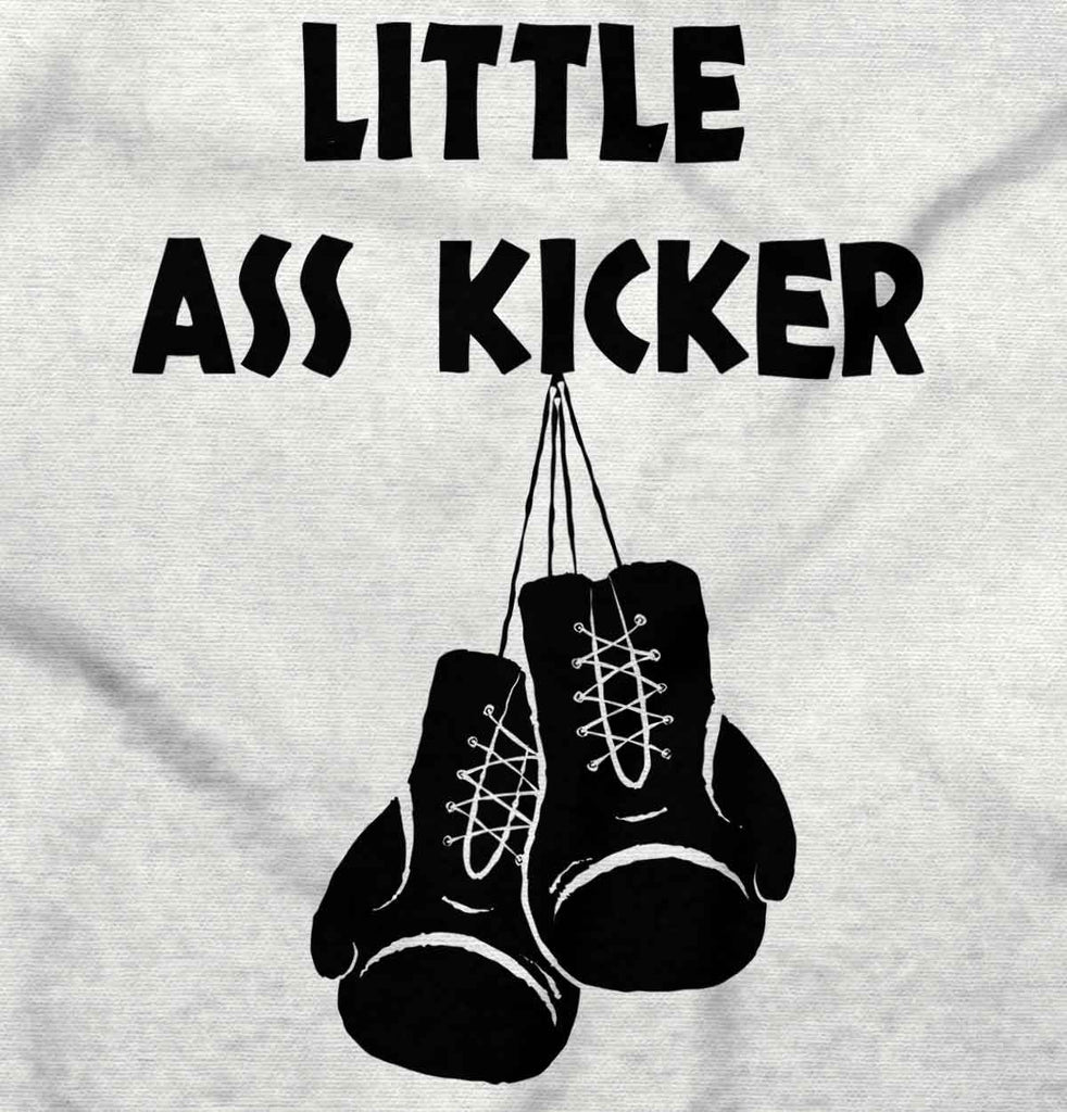 Little Ass Kicker Toddler Pullover Hoodie-Direct To Garment Print-Brisco Baby