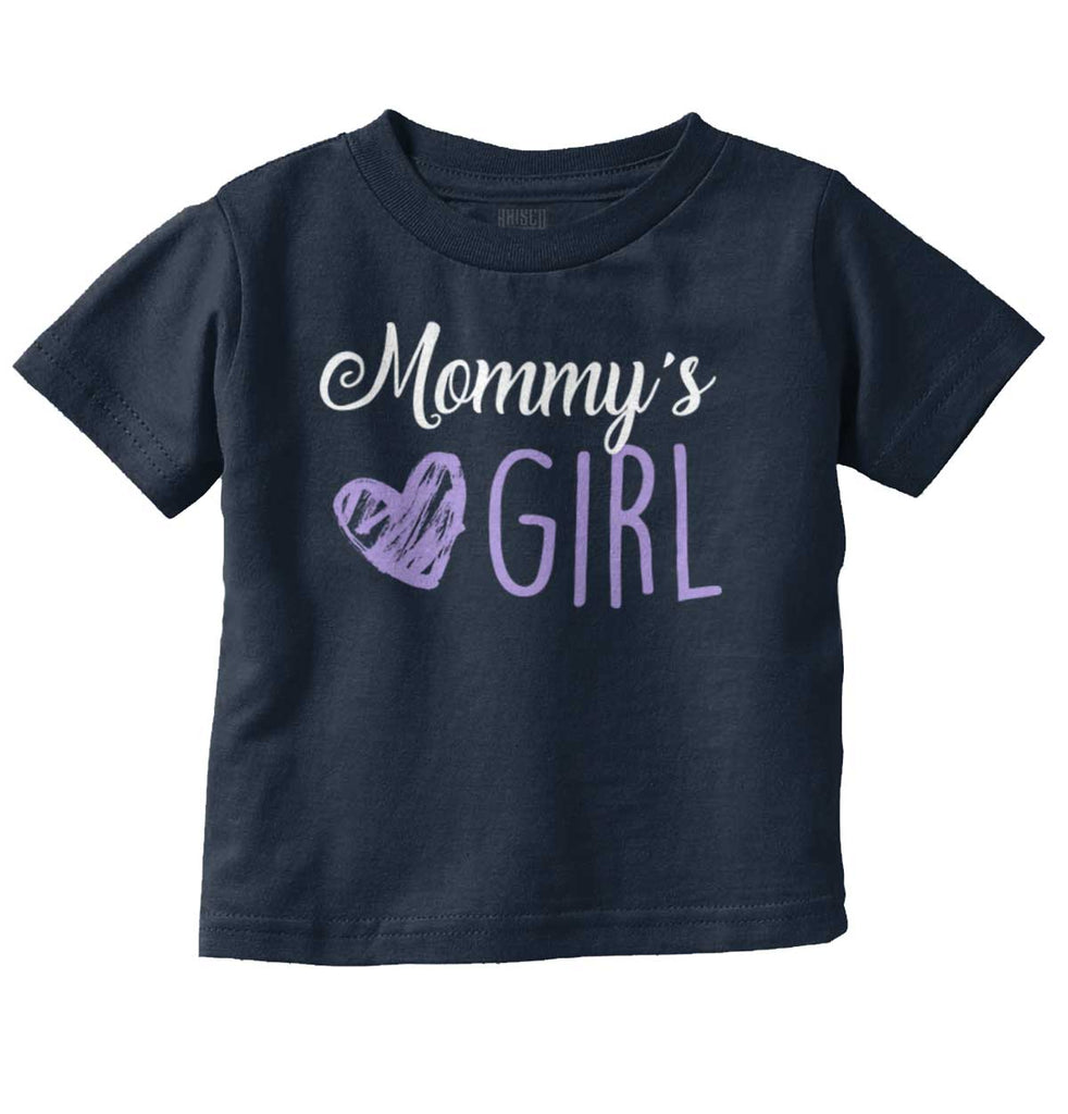 Mommy's Girl Infant Toddler T Shirt-Direct To Garment Print-Brisco Baby