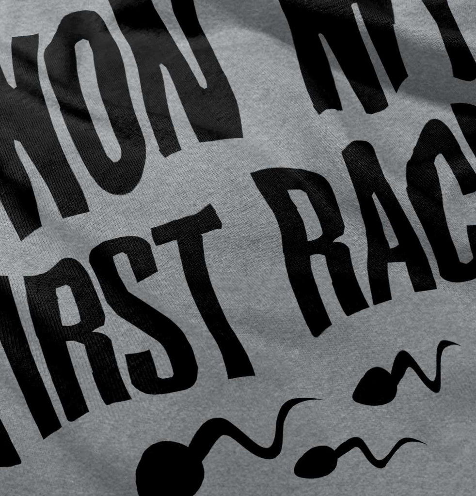 Won The Race Romper Bodysuit-Direct To Garment Print-Brisco Baby