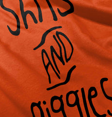 Shits and Giggles Infant Toddler T Shirt-Direct To Garment Print-Brisco Baby