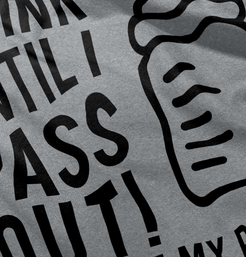 Drink Until I Pass Out Romper Bodysuit-Direct To Garment Print-Brisco Baby