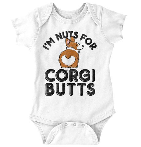 Corgi Butts Romper Bodysuit