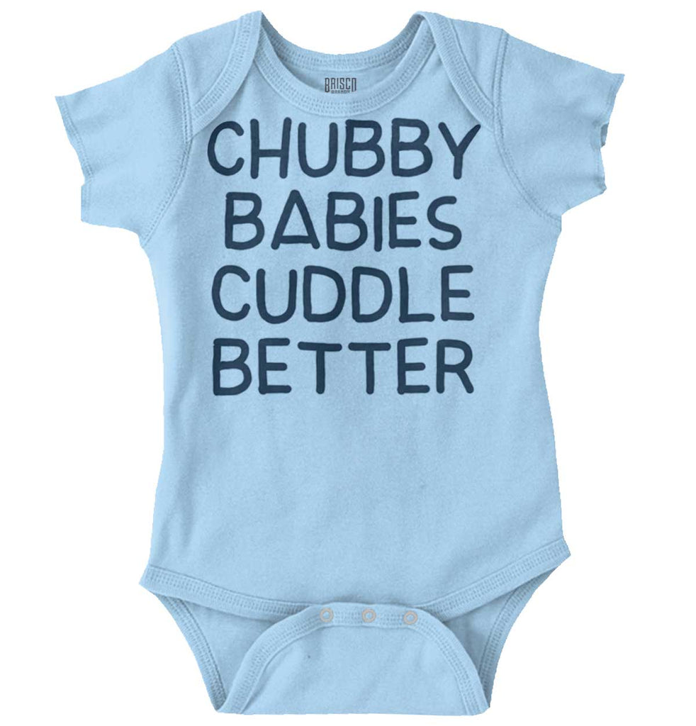 Chubby Babies Romper Bodysuit-Direct To Garment Print-Brisco Baby