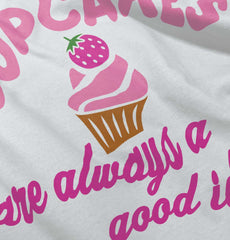 Cupcakes Romper Bodysuit-Direct To Garment Print-Brisco Baby