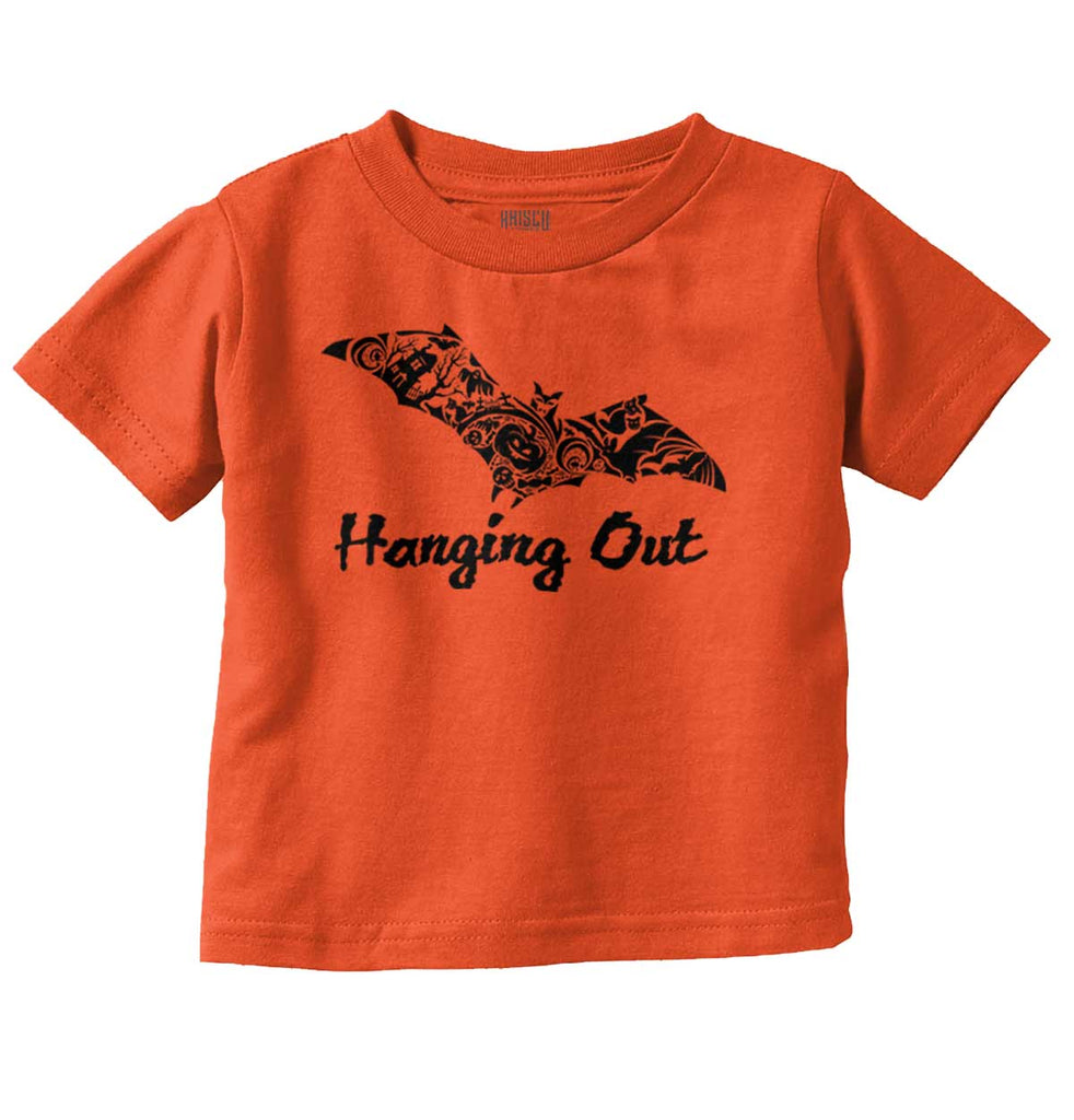 Hanging out Infant Toddler T Shirt-Direct To Garment Print-Brisco Baby