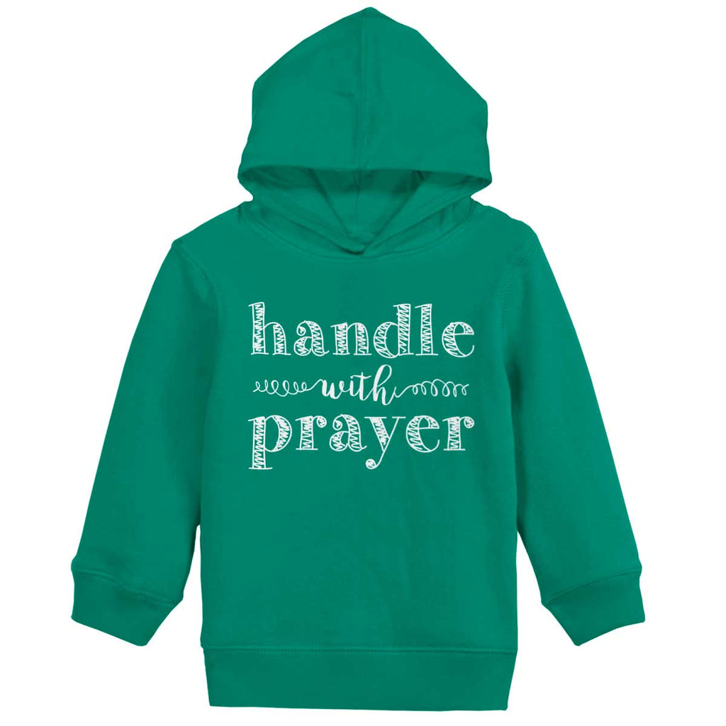 Handle With Prayer Toddler Pullover Hoodie-Direct To Garment Print-Brisco Baby