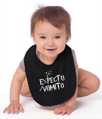 Expecto Vomito Infant Baby Bib-Direct To Garment Print-Brisco Baby