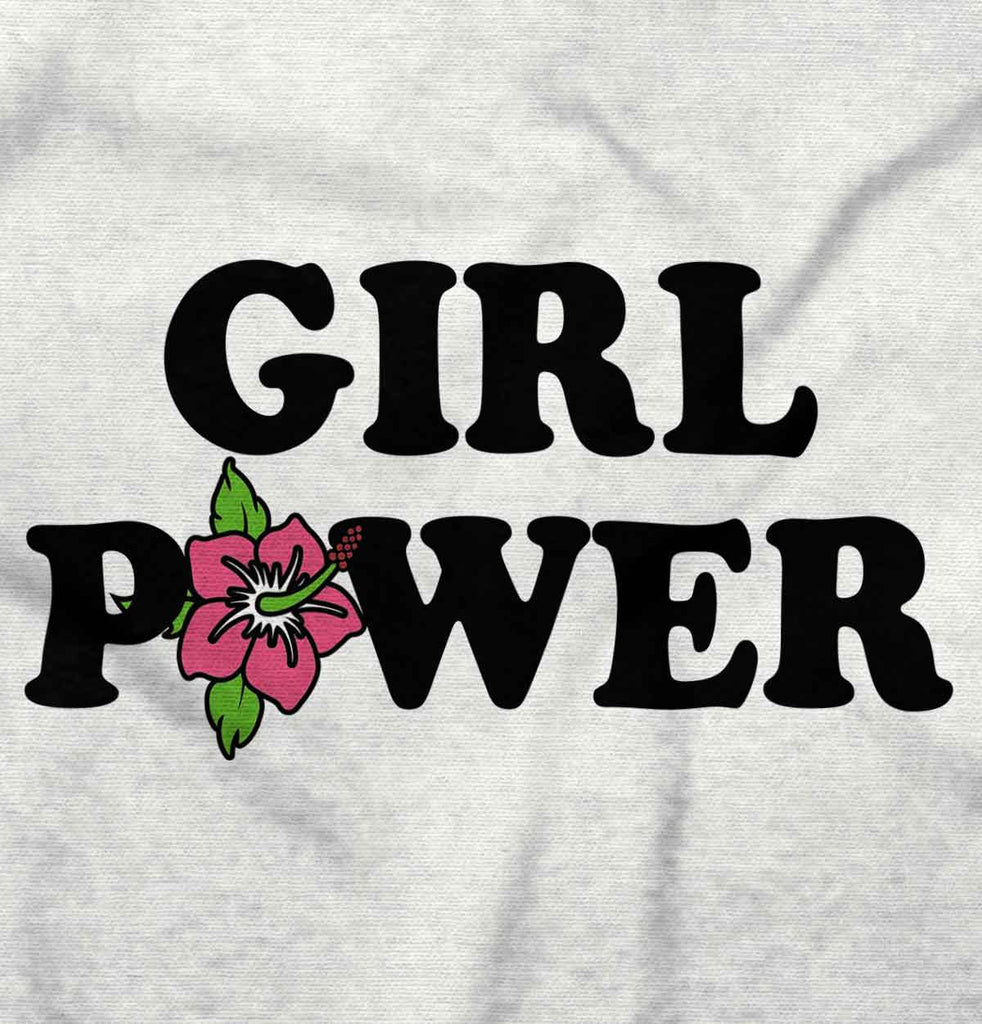 Girl Power Infant Toddler T Shirt-Direct To Garment Print-Brisco Baby