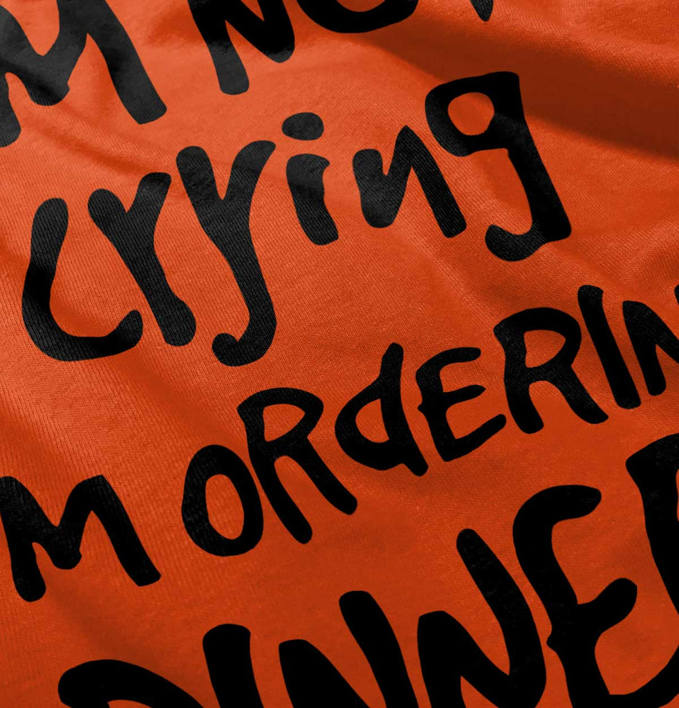 Ordering Dinner Infant Toddler T Shirt-Direct To Garment Print-Brisco Baby