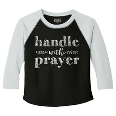 Handle With Prayer Toddler Baseball-Direct To Garment Print-Brisco Baby