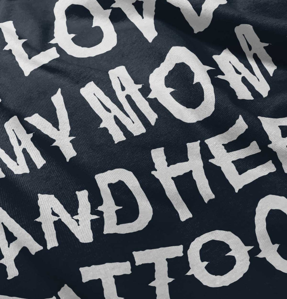 Mom's Tattoos Infant Toddler T Shirt-Direct To Garment Print-Brisco Baby