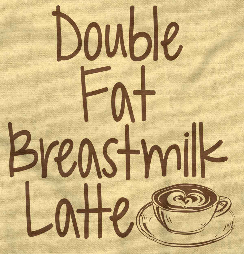 Breastmilk Latte Romper Bodysuit-Direct To Garment Print-Brisco Baby