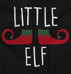 Lil Elf Infant Baby Bib-Direct To Garment Print-Brisco Baby