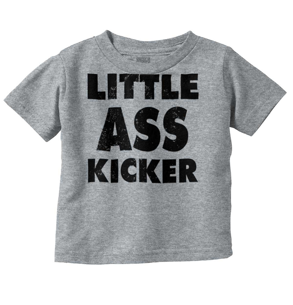 Ass Kicker Infant Toddler T Shirt-Direct To Garment Print-Brisco Baby