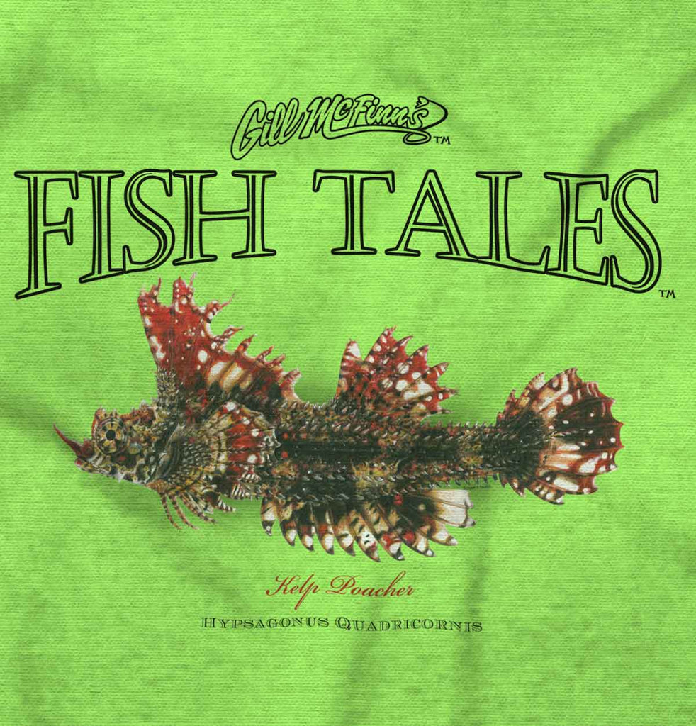 Kelp Poacher Infant Toddler T Shirt-Direct To Garment Print-Brisco Baby