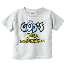 God's Masterpiece Infant Toddler T Shirt-Direct To Garment Print-Brisco Baby