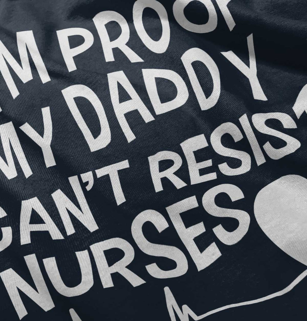 Can't Resist Nurses Romper Bodysuit-Direct To Garment Print-Brisco Baby