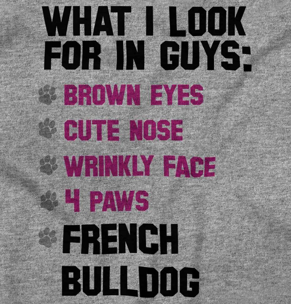 French Bulldog List Romper Bodysuit-Direct To Garment Print-Brisco Baby