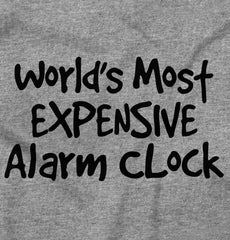 Alarm Clock Romper Bodysuit-Direct To Garment Print-Brisco Baby