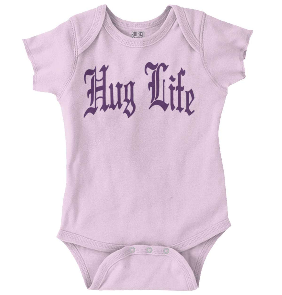 Hug Life Romper Bodysuit-Direct To Garment Print-Brisco Baby