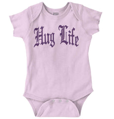 Hug Life Romper Bodysuit-Direct To Garment Print-Brisco Baby