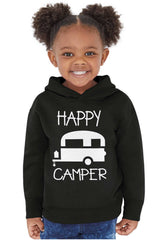 Happy Camper Toddler Pullover Hoodie-Direct To Garment Print-Brisco Baby