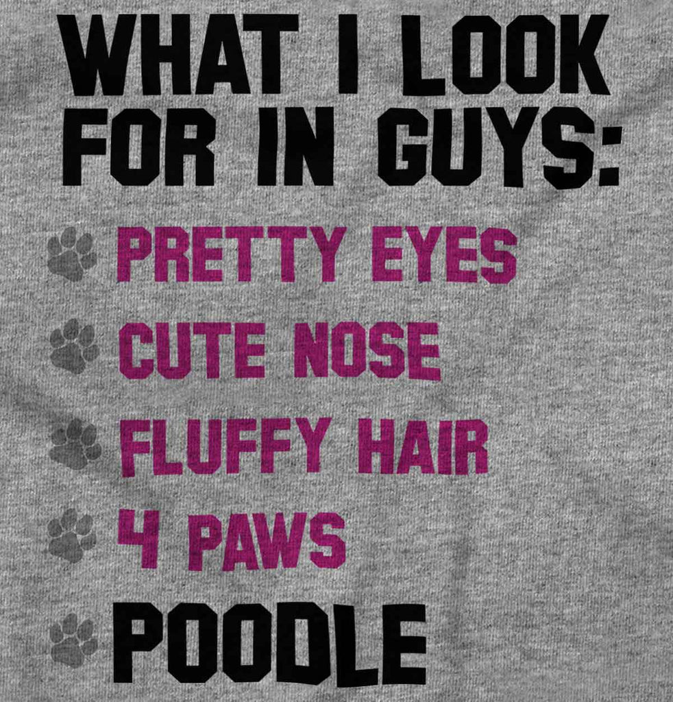 Poodle Checklist Romper Bodysuit-Direct To Garment Print-Brisco Baby