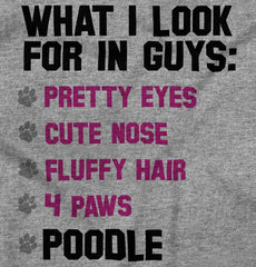 Poodle Checklist Romper Bodysuit-Direct To Garment Print-Brisco Baby