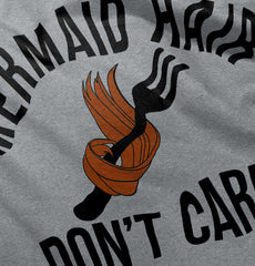 Mermaid Hair Infant Toddler T Shirt-Direct To Garment Print-Brisco Baby