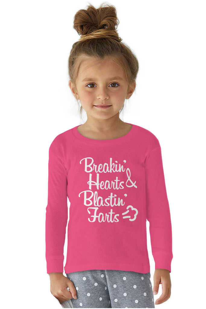 Blastin Farts Solid Baby Pajama Top-Direct To Garment Print-Brisco Baby