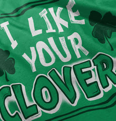 Your St Patty Clovers Romper Bodysuit-Direct To Garment Print-Brisco Baby