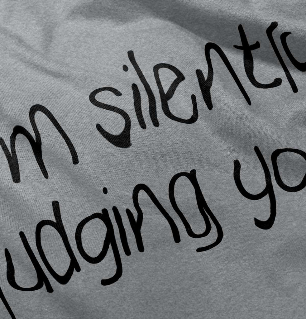 Silently Judging You Infant Toddler T Shirt-Direct To Garment Print-Brisco Baby