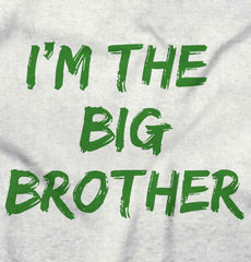 I'm The Big Brother Infant Baby Bib-Direct To Garment Print-Brisco Baby