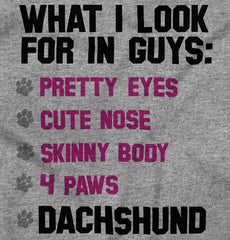 Dachshund Checklist Romper Bodysuit-Direct To Garment Print-Brisco Baby