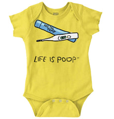 Rectal Thermometer Romper Bodysuit-Direct To Garment Print-Brisco Baby