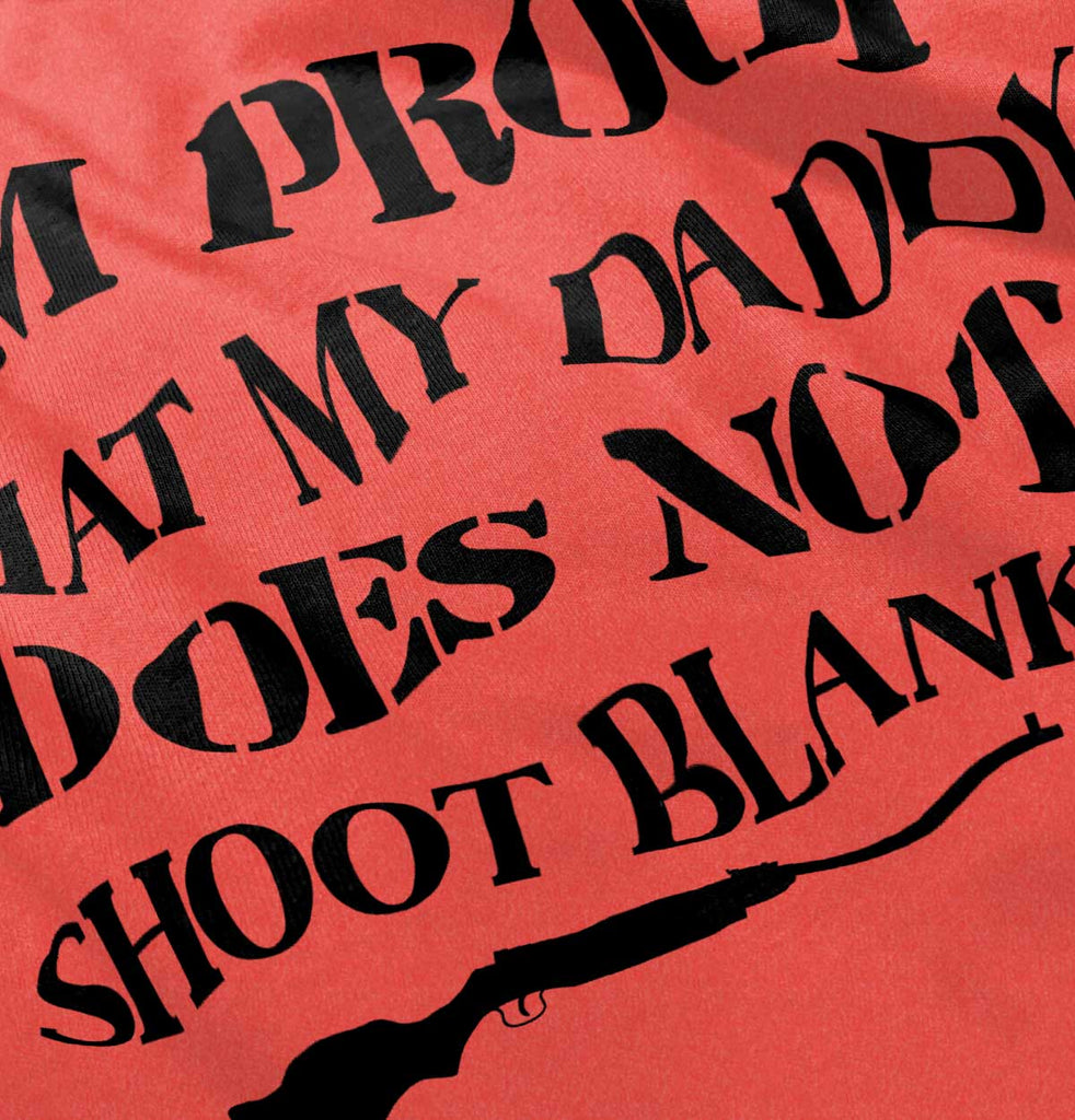 Shoot Blanks Football Romper Bodysuit-Direct To Garment Print-Brisco Baby