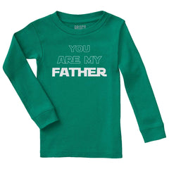 You Are My Father Solid Baby Pajama Top-Direct To Garment Print-Brisco Baby