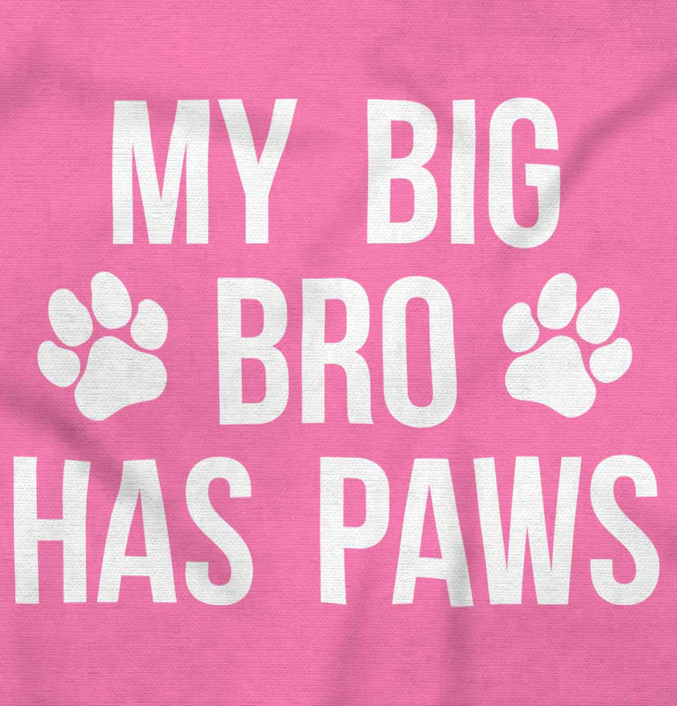 Big Bro Has Paws Baby Polka Dot Skirt Dress-Direct To Garment Print-Brisco Baby