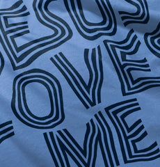 Christ Loves Me Toddler Baseball-Direct To Garment Print-Brisco Baby