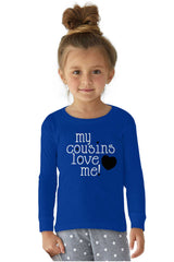 Cousins Love Me Solid Baby Pajama Top-Direct To Garment Print-Brisco Baby