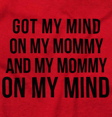 Mind On Mommy Infant Toddler T Shirt-Direct To Garment Print-Brisco Baby