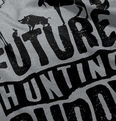 Future Deer Hunting Bud Romper Bodysuit-Direct To Garment Print-Brisco Baby