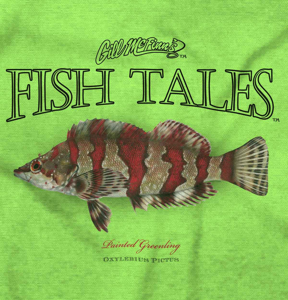 Painted Greenling Infant Toddler T Shirt-Direct To Garment Print-Brisco Baby