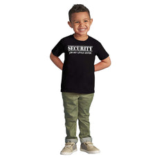 Security For My Little Sister Infant Toddler T Shirt-Direct To Garment Print-Brisco Baby