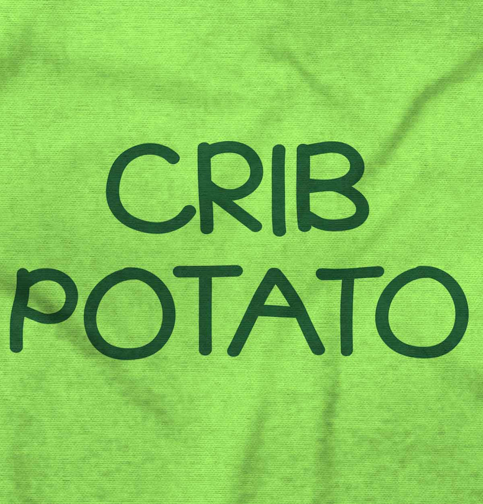 Crib Potato Romper Bodysuit-Direct To Garment Print-Brisco Baby