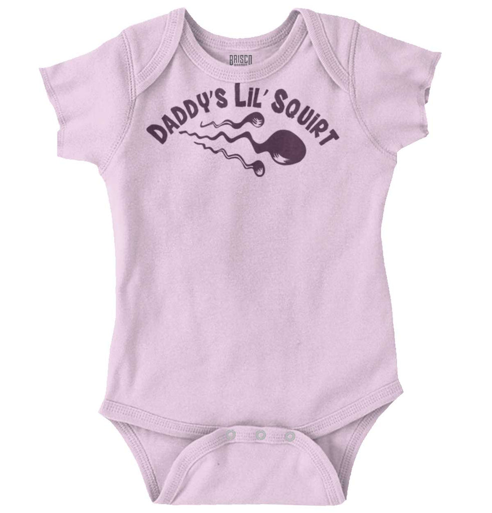 Lil Squirt Romper Bodysuit-Direct To Garment Print-Brisco Baby