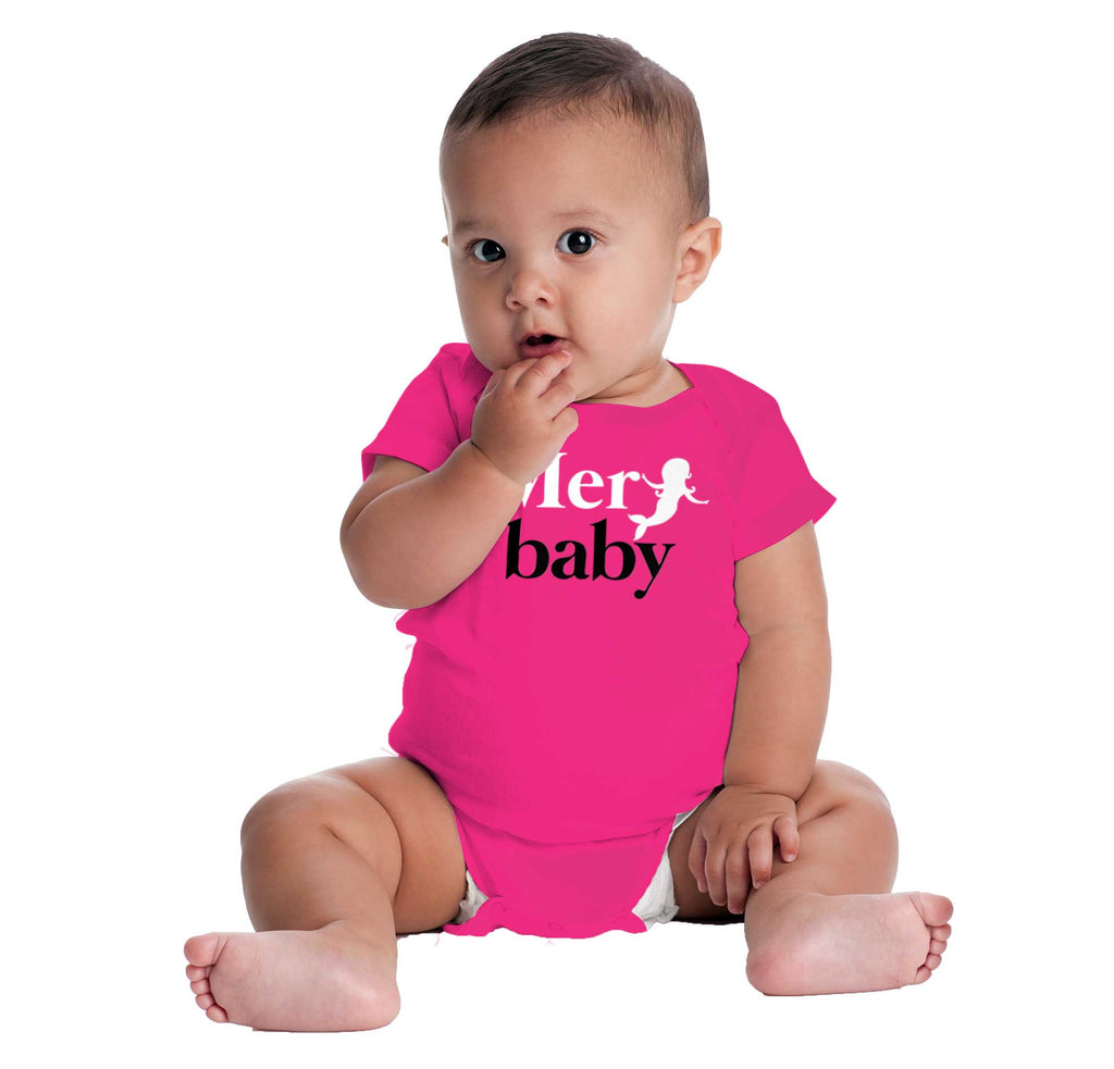 Merbaby Romper Bodysuit-Direct To Garment Print-Brisco Baby