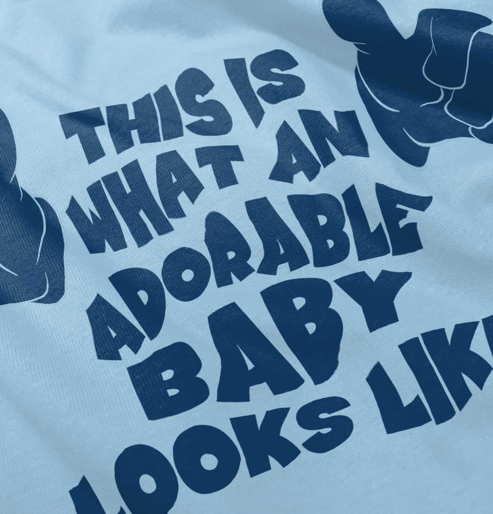 Adorable Looks Like Romper Bodysuit-Direct To Garment Print-Brisco Baby